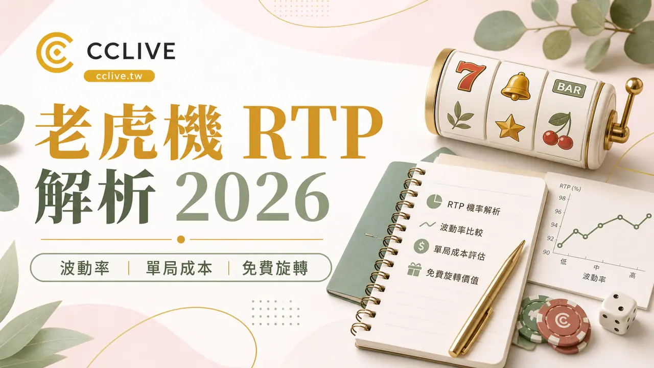 老虎機遊戲解析 2026｜RTP、波動率、預算控管與免費旋轉重點