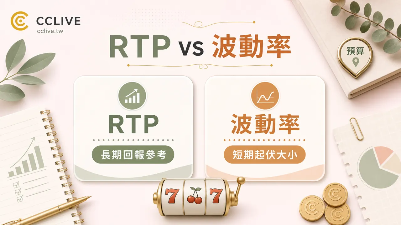 RTP 與波動率差異比較圖