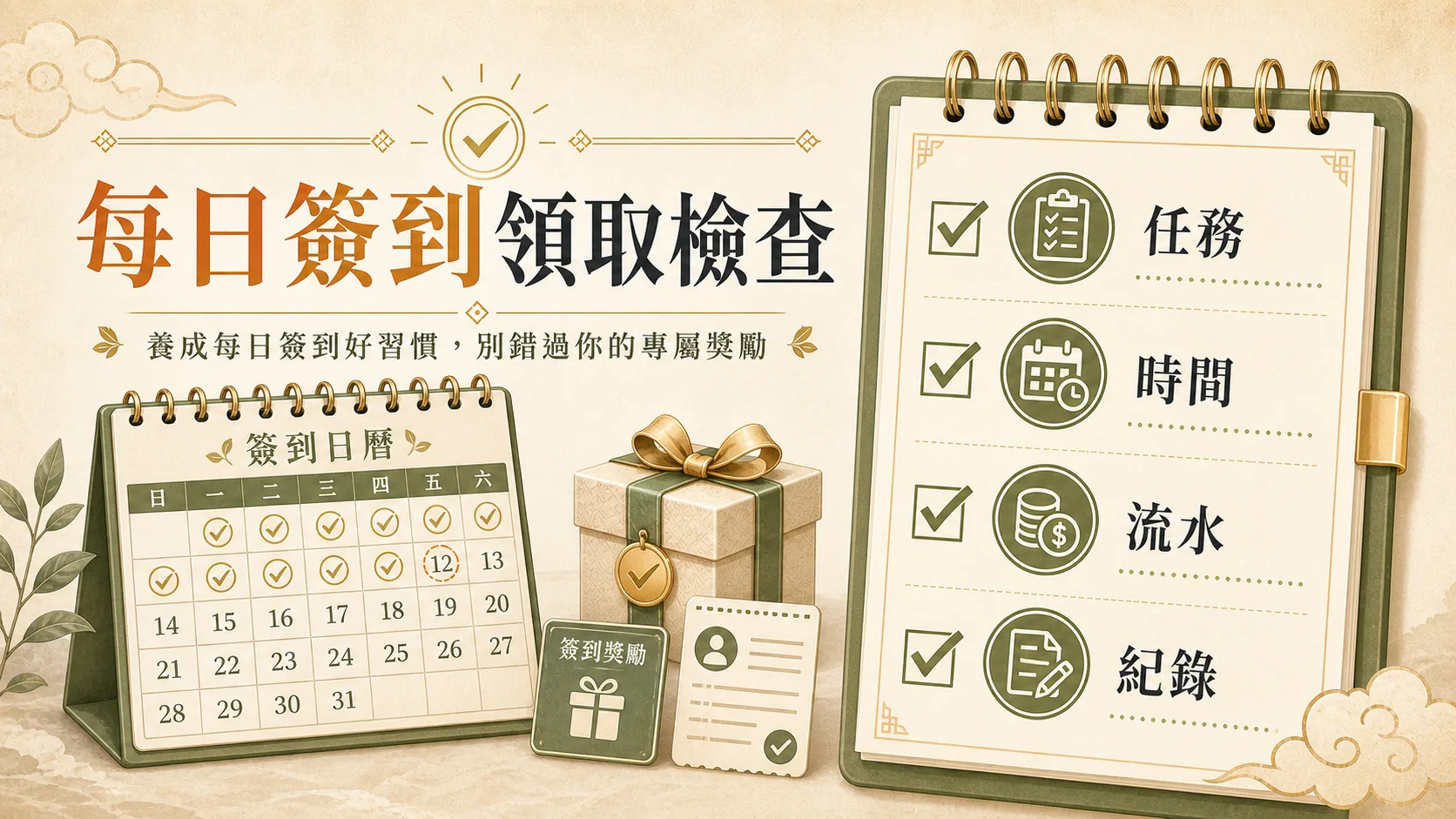 CCLIVE 每日簽到禮 每日簽到領取檢查 CCLIVE 玩家檢查圖