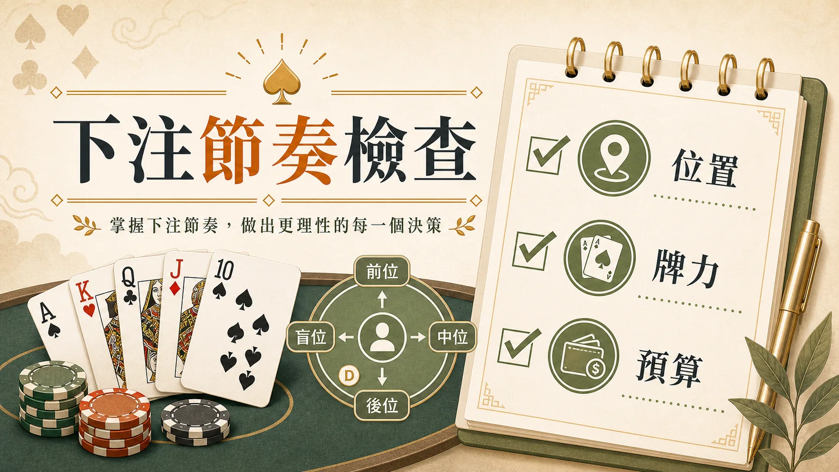 Poker 下注節奏檢查 CCLIVE 玩家檢查圖