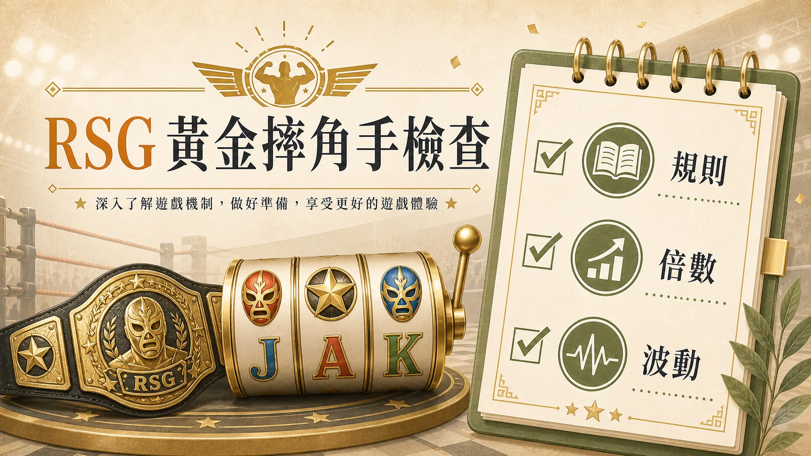 RSG 黃金摔角手怎麼玩？規則、倍數與試玩檢查｜CCLIVE