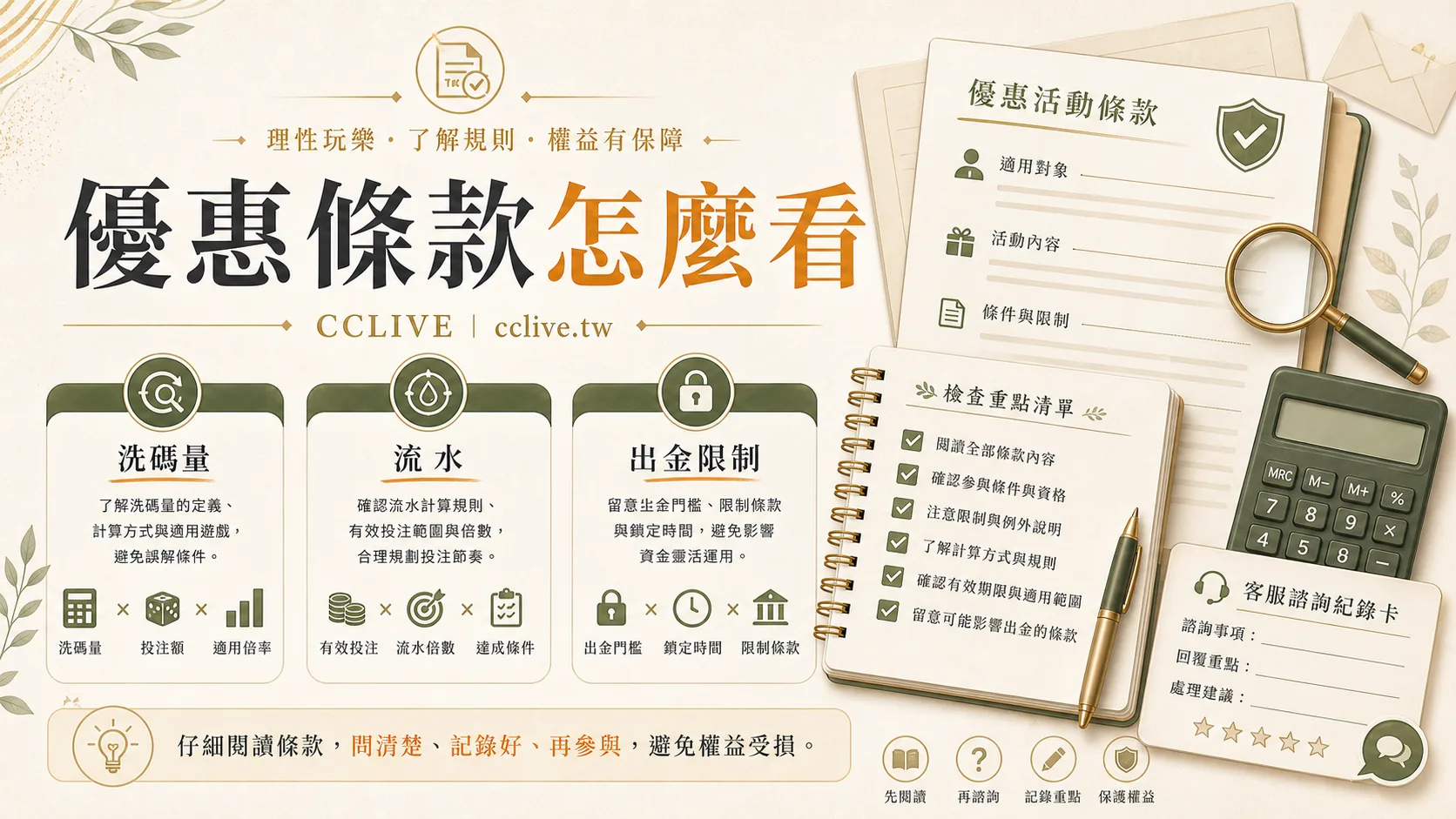 洗碼量怎麼看？彩城娛樂 CCLIVE 活動條件與出款影響說明